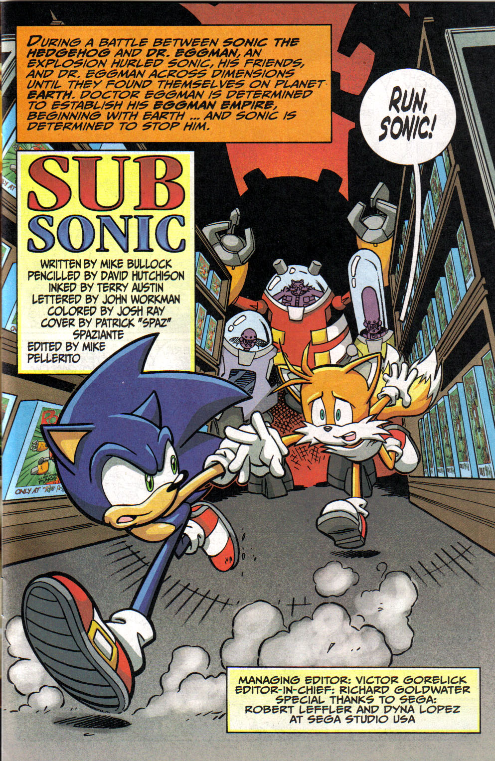 Sonic X - July 2007 Page 1